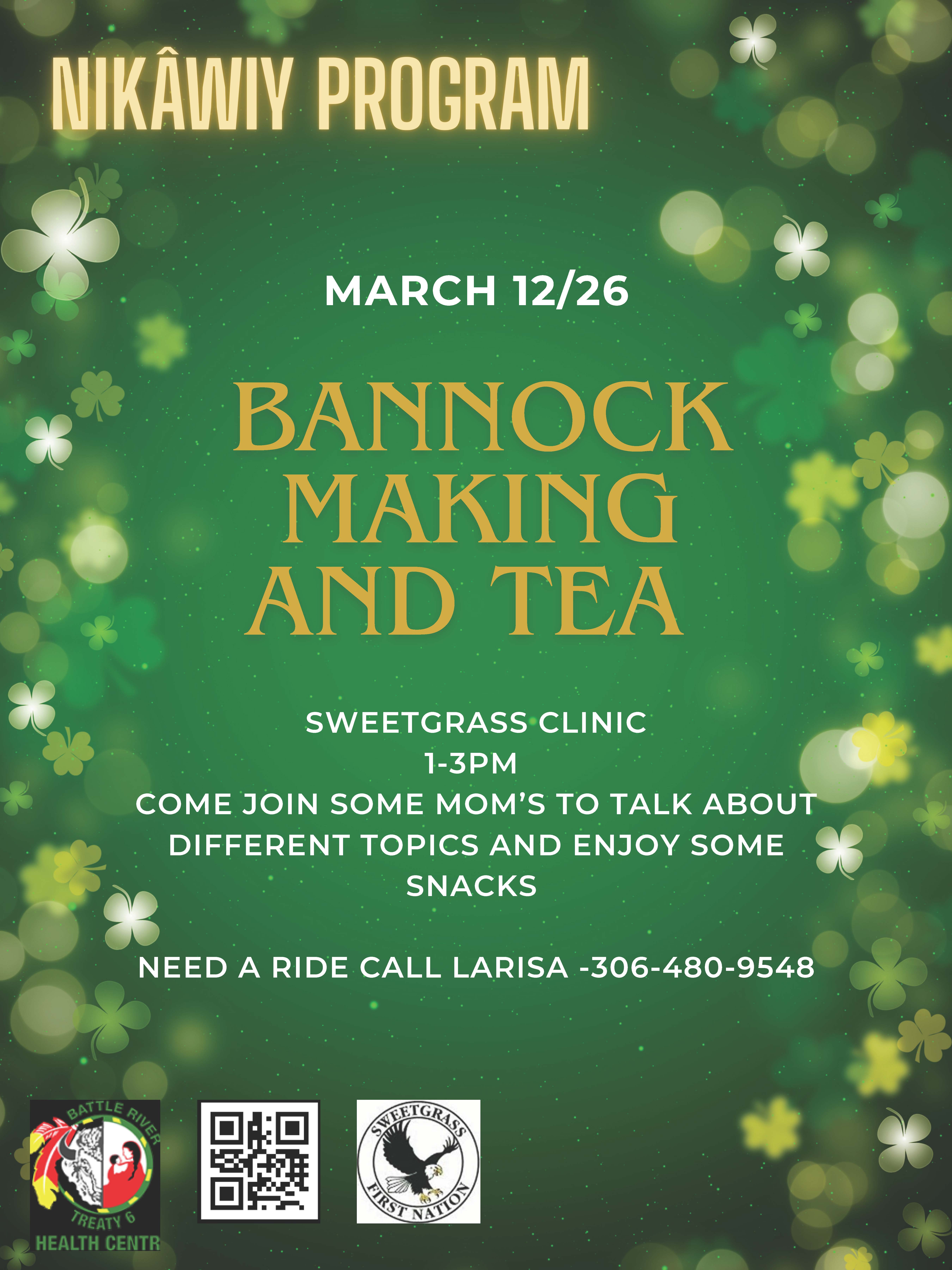 Bannock Making & Tea