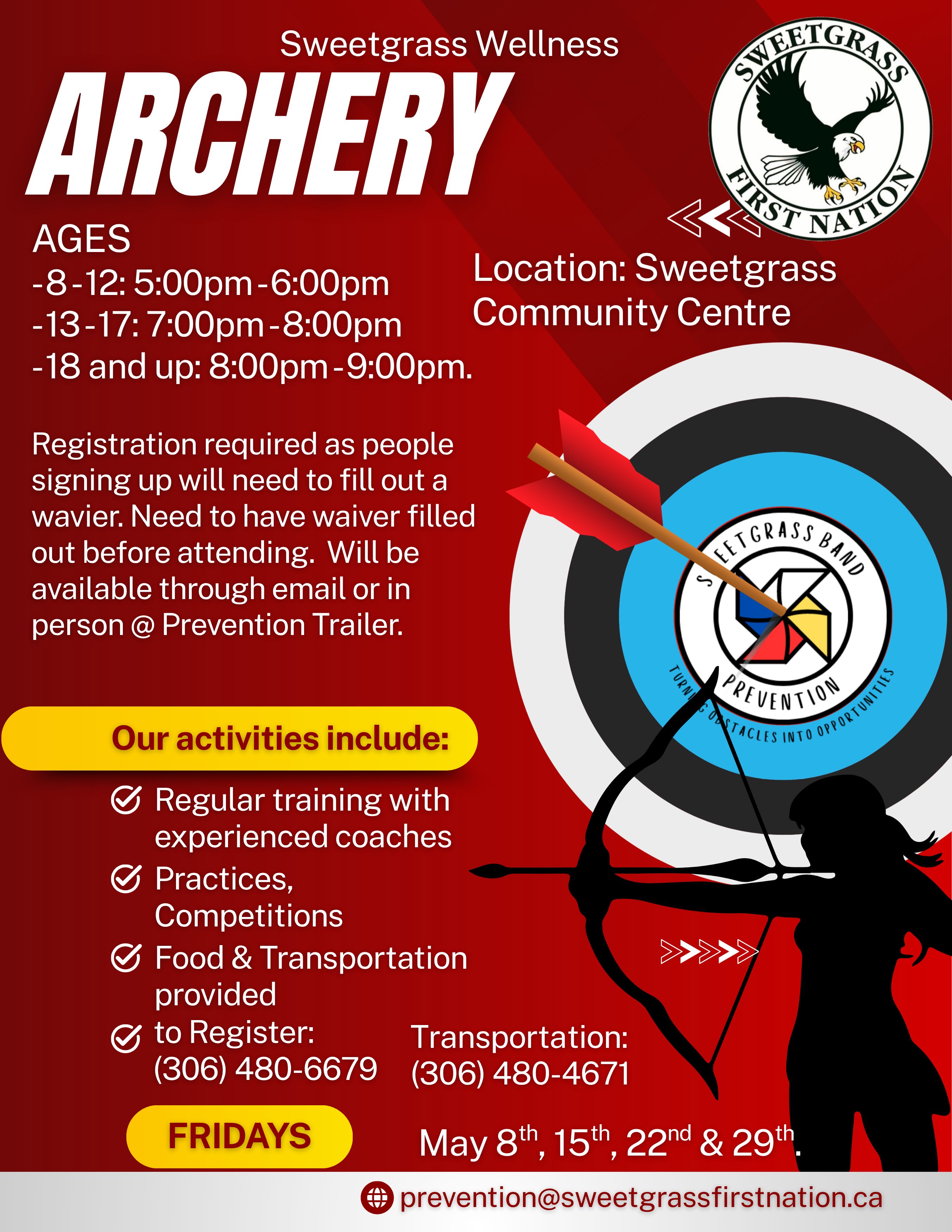 Archery Classes for May 2026