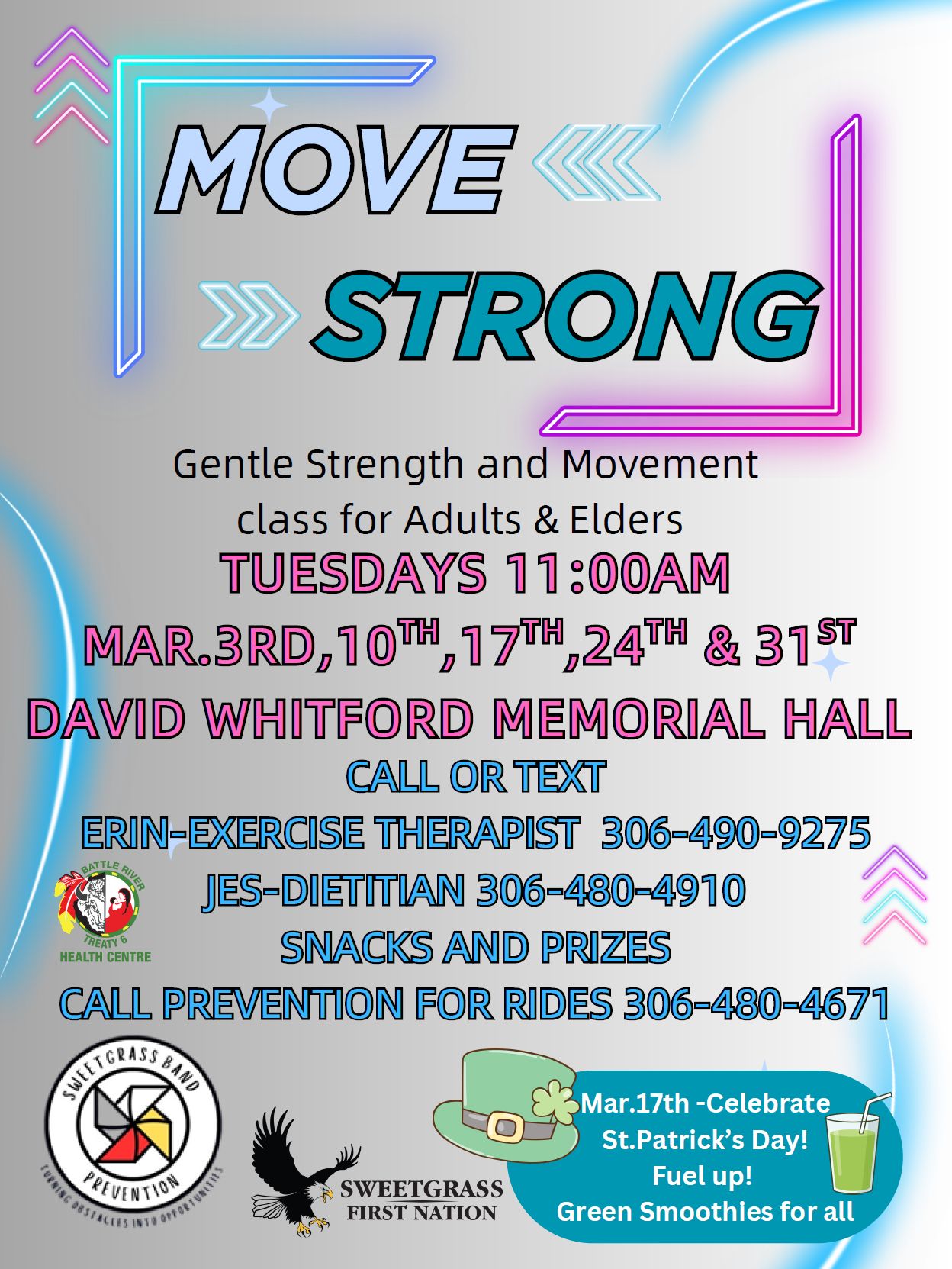 Move Strong Program for March 2026