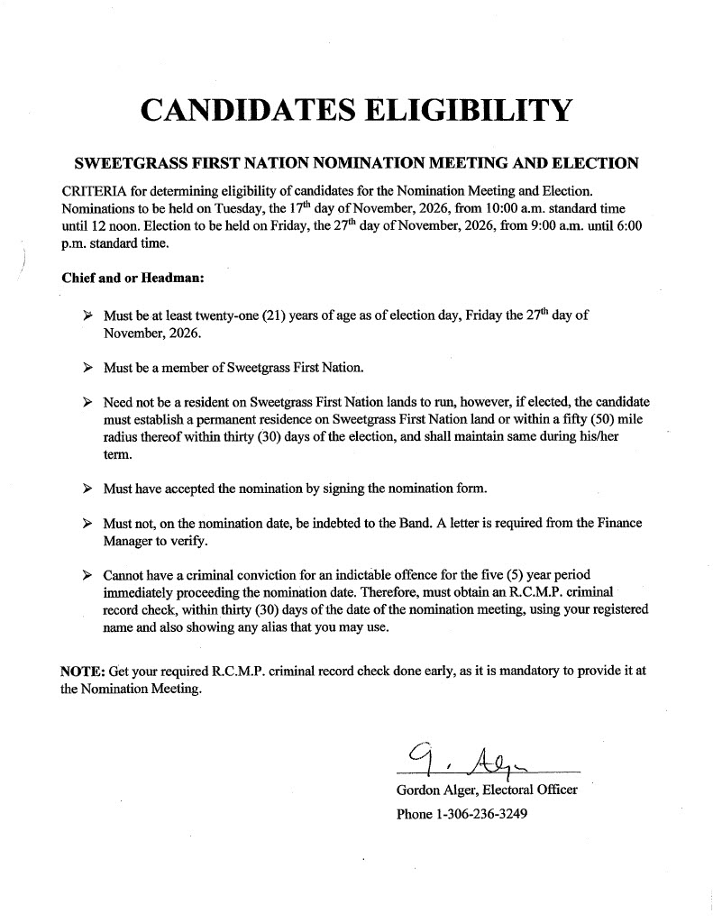 Candidate Eligibility